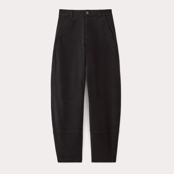 Everlane Pants - Everlane Women's Utility Barrel Pant in Black, Size 2